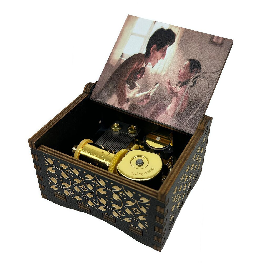 6722 Remember Me Wood Music Box for Father's Day Birthday Anniversary, 18
